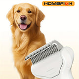 Floating stainless steel dog brush | Dog hair removal brush for long hair | Curved dog grooming comb stainless steel | Pet grooming brush for shedding dogs | Cat and dog hair remover comb | Stainless steel pet grooming brush | Dog comb for long hair breeds | Pet grooming tool curved design | Dog and cat shedding brush tool | Long hair dog grooming brush