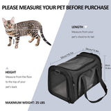 Airline Approved Dog Carrier Bag | Soft Side Backpack for Small Dogs & Cats Travel