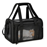 Airline Approved Dog Carrier Bag | Soft Side Backpack for Small Dogs & Cats Travel
