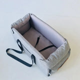 Portable Console Booster Dog Car Seat & Carrier | Center Armrest Car Seat for Small Dogs & Cats