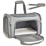 Airline Approved Dog Carrier Bag | Soft Side Backpack for Small Dogs & Cats Travel