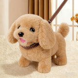 Interactive Realistic Golden Retriever Toy Dog | Walking Barking & Tail Wagging Electric Puppy with Sounds
