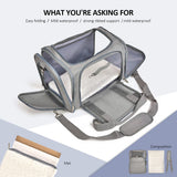 Airline Approved Dog Carrier Bag | Soft Side Backpack for Small Dogs & Cats Travel