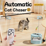 Automatic Indoor Cat & Dog Chase Toy with Remote