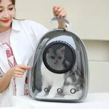 Cat Backpack Carrier with 360° Transparent Bubble | Spacious Breathable Travel Bag for Outdoor Adventures