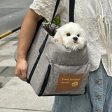 Portable Console Booster Dog Car Seat & Carrier | Center Armrest Car Seat for Small Dogs & Cats
