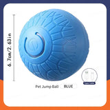 Smart Interactive Dog Ball Toy – USB Rechargeable Chew Ball