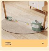 Interactive Cat Toy Wheel Exerciser | Remote Control Cat Treadmill with Bird Sound & Feather Toy