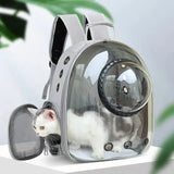 Cat Backpack Carrier with 360° Transparent Bubble | Spacious Breathable Travel Bag for Outdoor Adventures