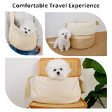 ONECUTE Foldable Pet Carrier Backpack | Travel Tote for Small Dogs & Cats