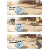 Automatic Indoor Cat & Dog Chase Toy with Remote