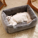 cozy cat bed house soft pet cushion basket | warm winter cat bed for indoor cats and kittens | pet bed for cats and small dogs soft sleeping cushion | comfortable indoor cat bed warm pet house | soft pet basket bed for cats winter accessory | cozy kitten bed cushion for deep sleep and comfort | indoor pet house bed for cats and small dogs