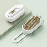 3 in 1 electric pet grooming brush | Electric cat hair brush with steam spray | Dog grooming brush steam spray comb | Pet hair removal electric brush | Cat and dog grooming steam brush | Electric pet cleaning brush for shedding | Steam spray pet grooming comb | Dog and cat hair remover brush electric | Pet massage grooming brush electric | 3 in 1 pet grooming tool