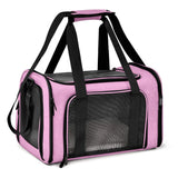 Airline Approved Dog Carrier Bag | Soft Side Backpack for Small Dogs & Cats Travel