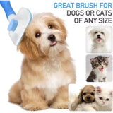 Self cleaning pet hair remover brush | Dog grooming brush self cleaning | Cat grooming comb hair remover | Dog and cat shedding brush tool | Pet grooming brush for loose hair | Self cleaning dog brush for shedding | Cat hair remover brush grooming tool | Pet grooming comb for tangles | Dog and cat hair removal brusht