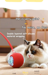 Rechargeable Smart Interactive Ball Toy for Dogs and Cats