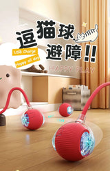 Rechargeable Smart Interactive Ball Toy for Dogs and Cats