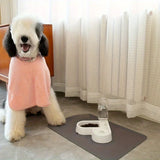 1PC Pet food bowl cat and dog two-in-one automatic pet feeder automatic watering convenient food and water dispenser
