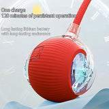 Cat Interactive Ball Toy | Automatic Rolling Ball with Faux Tail & Smart Rechargeable Electric Pet Toy