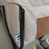 Portable Console Booster Dog Car Seat & Carrier | Center Armrest Car Seat for Small Dogs & Cats