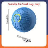Smart Interactive Dog Ball Toy – USB Rechargeable Chew Ball