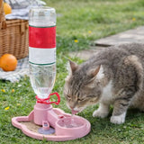 Automatic Water Renewal Cat Drinking Machine Anti Overturning Splash-proof Pet Water Bowl Non Plug in Wet Chin Prevention
