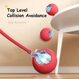Cat Interactive Ball Toy | Automatic Rolling Ball with Faux Tail & Smart Rechargeable Electric Pet Toy