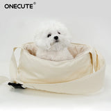 ONECUTE Foldable Pet Carrier Backpack | Travel Tote for Small Dogs & Cats