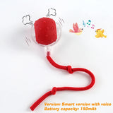 Smart Dog Interactive Ball Toy | Automatic Rolling Rechargeable with 3 Play Modes for Dogs & Cats