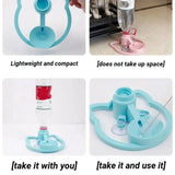 Automatic Water Renewal Cat Drinking Machine Anti Overturning Splash-proof Pet Water Bowl Non Plug in Wet Chin Prevention