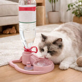 Automatic Water Renewal Cat Drinking Machine Anti Overturning Splash-proof Pet Water Bowl Non Plug in Wet Chin Prevention