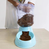 3.8L Automatic Pet Water Fountain & Food Dispenser | Large Capacity Drinking Bowl for Cats & Dogs