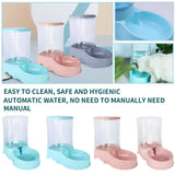 3.8L Automatic Pet Water Fountain & Food Dispenser | Large Capacity Drinking Bowl for Cats & Dogs