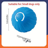 Smart Interactive Dog Ball Toy – USB Rechargeable Chew Ball