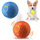 Smart Interactive Dog Ball Toy – USB Rechargeable Chew Ball