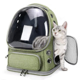 Breathable Transparent Pet Cat Carrier Bag | Outdoor Travel Backpack for Cats & Small Dogs