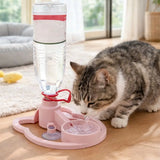 Automatic Water Renewal Cat Drinking Machine Anti Overturning Splash-proof Pet Water Bowl Non Plug in Wet Chin Prevention