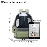 Breathable Transparent Pet Cat Carrier Bag | Outdoor Travel Backpack for Cats & Small Dogs