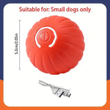 Smart Interactive Dog Ball Toy – USB Rechargeable Chew Ball