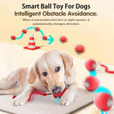 Smart Dog Interactive Ball Toy | Automatic Rolling Rechargeable with 3 Play Modes for Dogs & Cats