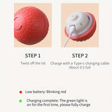 Interactive USB Rechargeable Dog Toy Ball