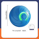 Smart Interactive Dog Ball Toy – USB Rechargeable Chew Ball