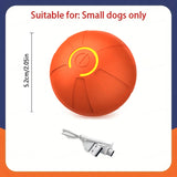 Smart Interactive Dog Ball Toy – USB Rechargeable Chew Ball