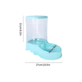 3.8L Automatic Pet Water Fountain & Food Dispenser | Large Capacity Drinking Bowl for Cats & Dogs