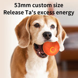 Smart Interactive Dog Ball Toy – USB Rechargeable Chew Ball