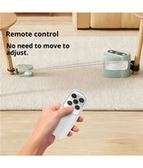 Interactive Cat Toy Wheel Exerciser | Remote Control Cat Treadmill with Bird Sound & Feather Toy
