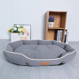 large pet sofa bed for dogs and cats | warm winter dog cushion soft plush bed | spacious dog sofa sleeping mat indoor | cozy pet sofa bed for large dogs washable | soft warm cat and dog sleeping bed indoor | durable large pet bed cushion for comfort | winter warm pet bed for big dogs and cats