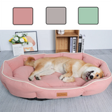 large pet sofa bed for dogs and cats | warm winter dog cushion soft plush bed | spacious dog sofa sleeping mat indoor | cozy pet sofa bed for large dogs washable | soft warm cat and dog sleeping bed indoor | durable large pet bed cushion for comfort | winter warm pet bed for big dogs and cats
