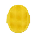 soft rubber pet bath brush silicone grooming comb | dog and cat hair remover brush for cleaning and massage | pet grooming tool for long hair dogs and cats | gentle silicone pet brush safe for puppies and sensitive skin | pet bath brush for removing loose fur and dirt | easy to use pet grooming comb for cats and dogs | soft silicone brush for pet coat cleaning and care