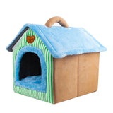 foldable pet house bed for cats and dogs | removable washable cat cave sofa for small medium pets | cozy pet cave bed indoor four seasons use | soft foldable cat house bed for kittens and puppies | portable pet bed house for travel and home | comfortable pet cave sofa for cats and small dogs | washable pet house bed for indoor pets